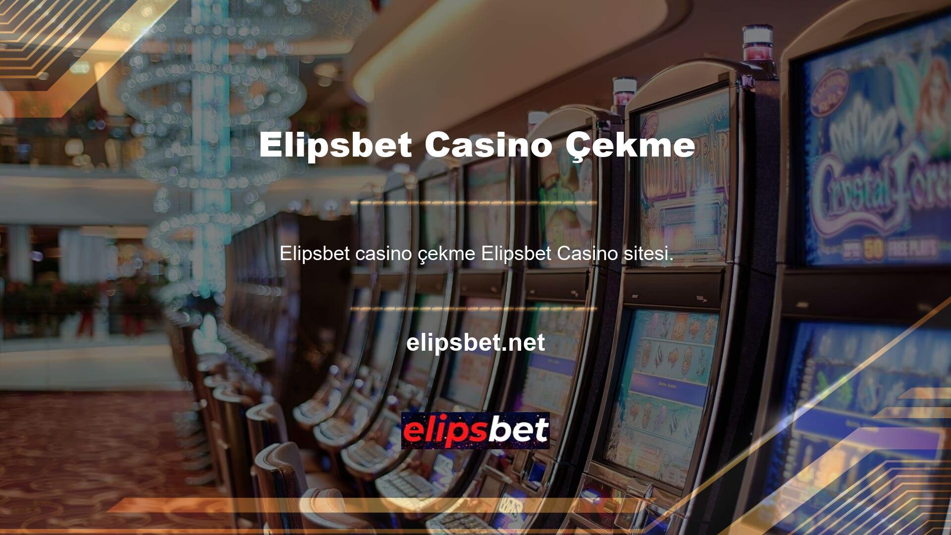 Casino sitesi para çekme hizmeti konusunda çok dikkatli ve titizdir ve onunla herhangi bir sorun yaşamamaya çalışır, bir çizgi kullanmak bu sorunu çözecektir