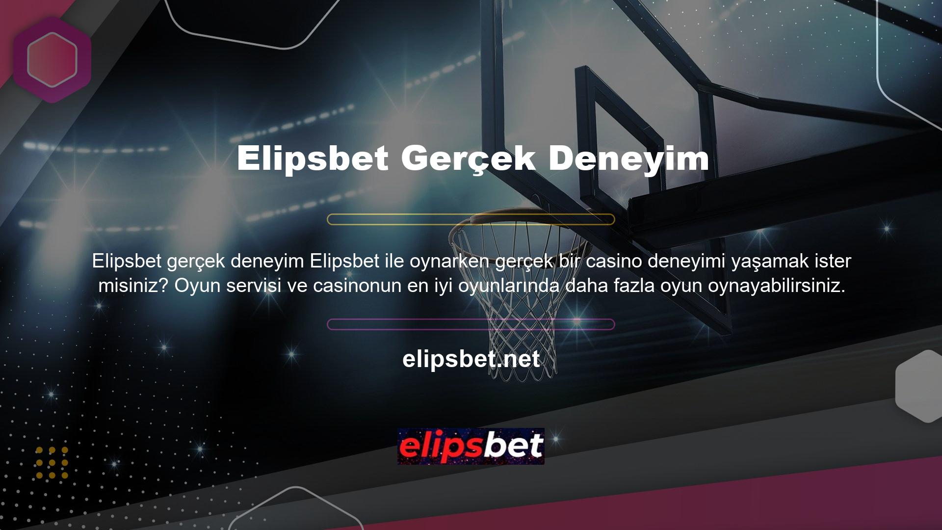 Sitenin oynaması için canlı casino ve slot oyunları var
