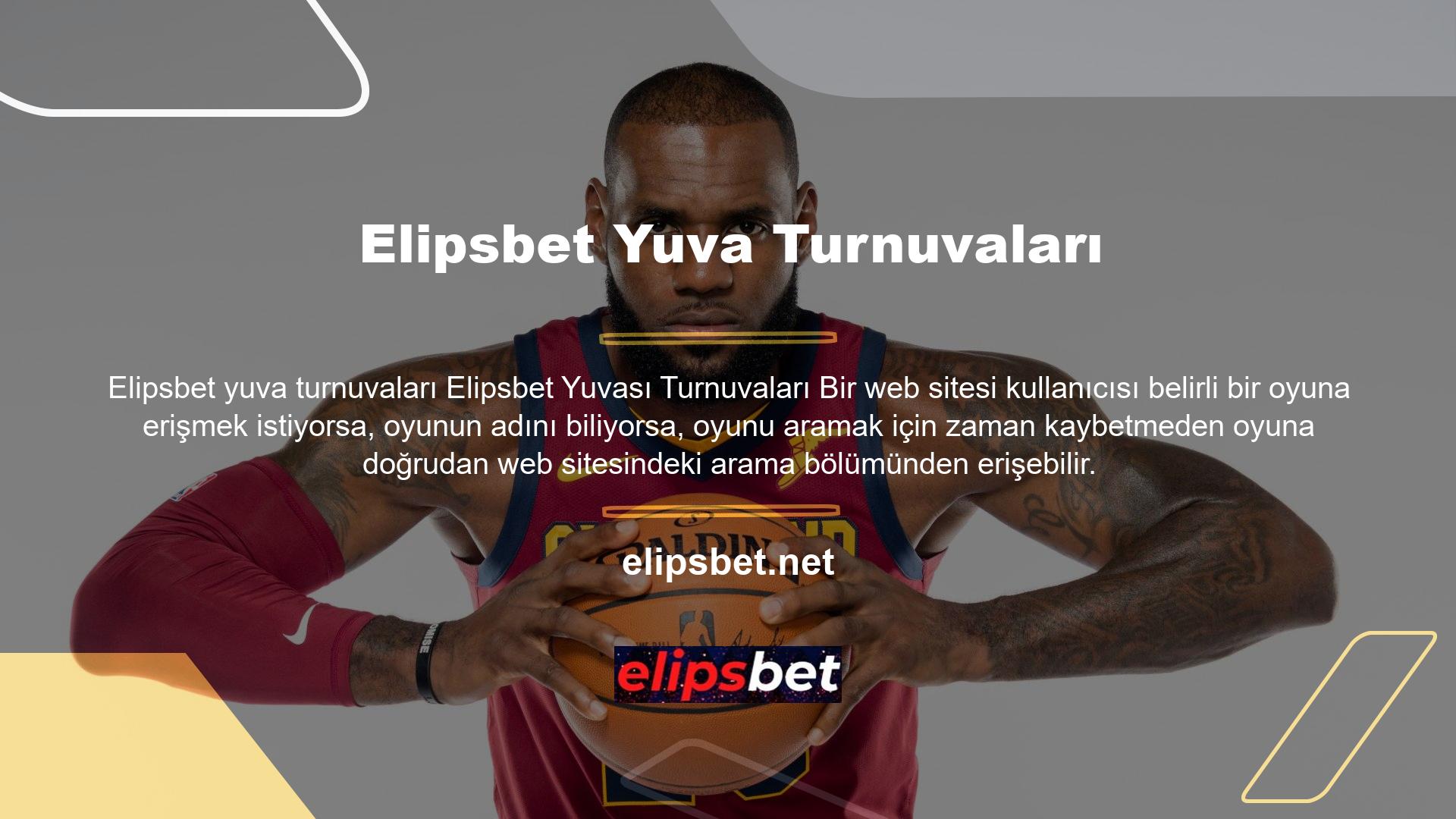Son olarak, belirli bir oyuna erişmek isteyen insanlar Elipsbet madencilik yöntemi oyunları sadece seçtikleri oyunlara erişmek için filtre bölümünü kullanacaktır
